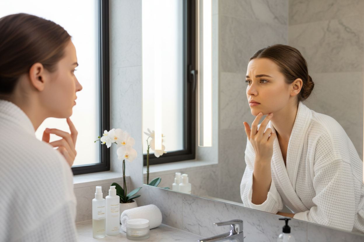 a young pretty woman&