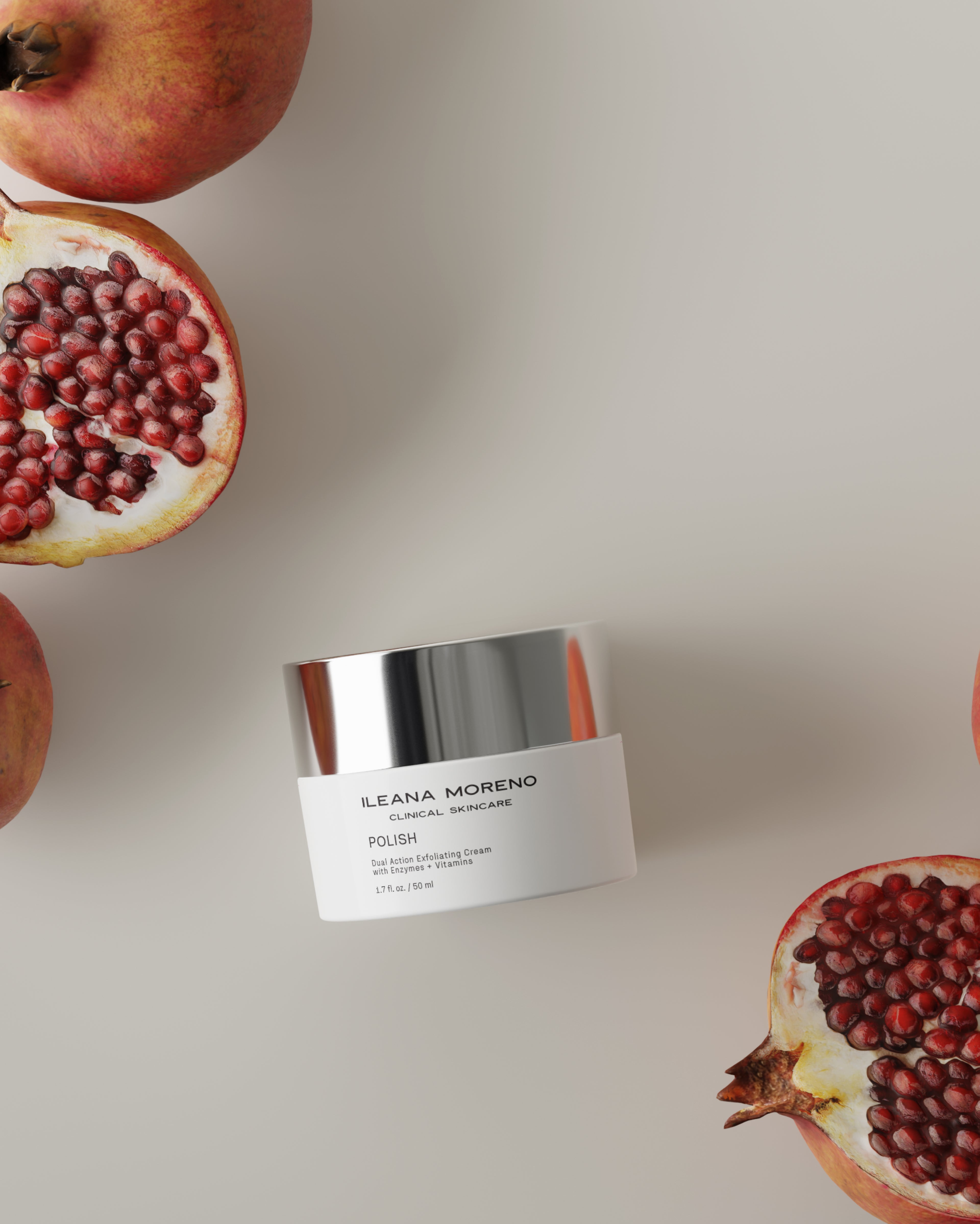 Polish, Dual Action Exfoliating Cream