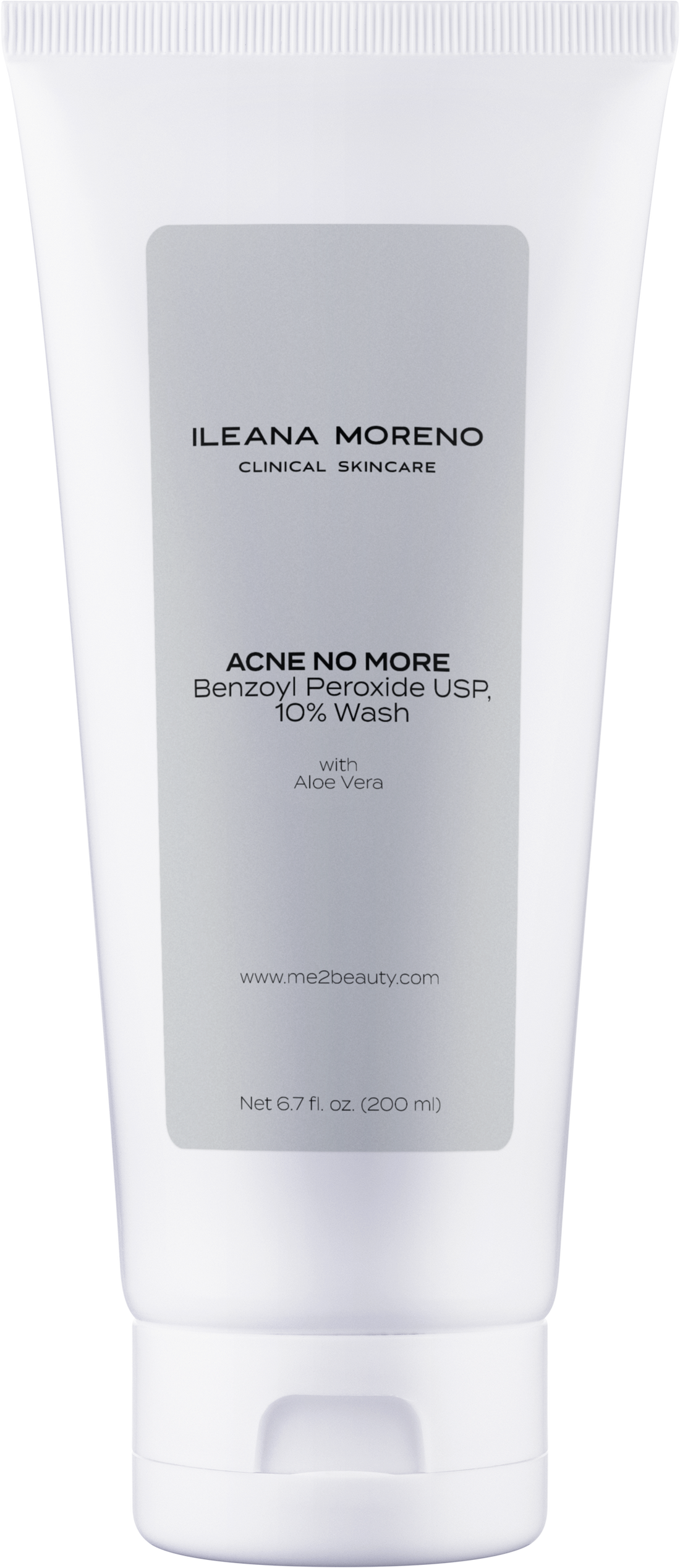 Acne No More, 10% Benzoyl Peroxide Acne Wash + Aloe