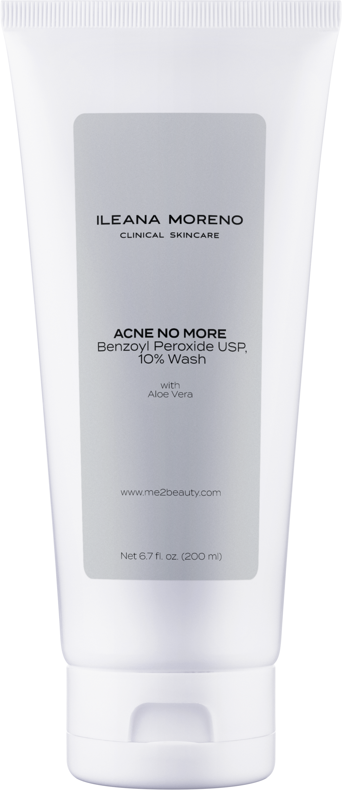Acne No More, 10% Benzoyl Peroxide Acne Wash + Aloe